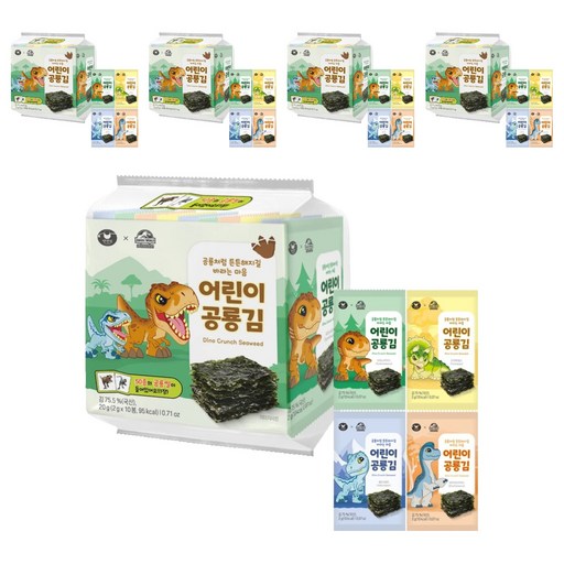 만전김 어린이 공룡김 10p