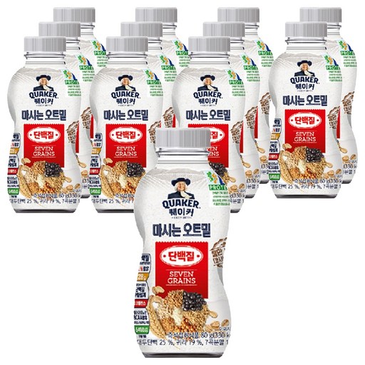 퀘이커 마시는 오트밀F 단백질2.0