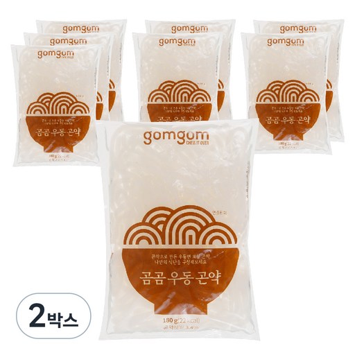 곰곰 우동 곤약