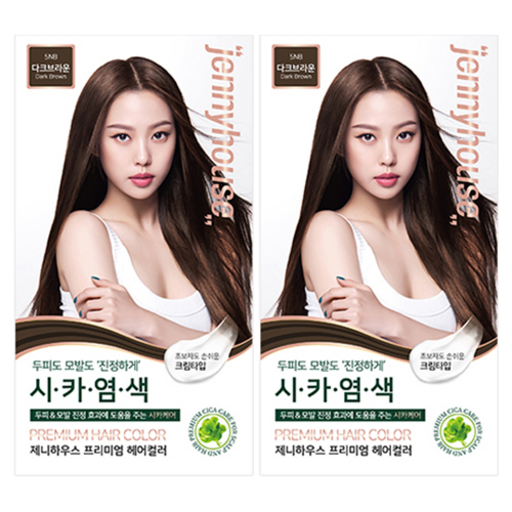 제니하우스코스메틱 프리미엄 헤어컬러 염모제