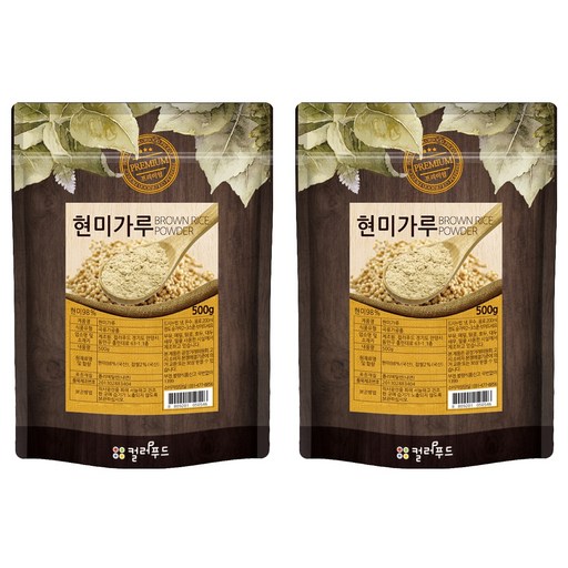 컬러푸드 국산 현미가루