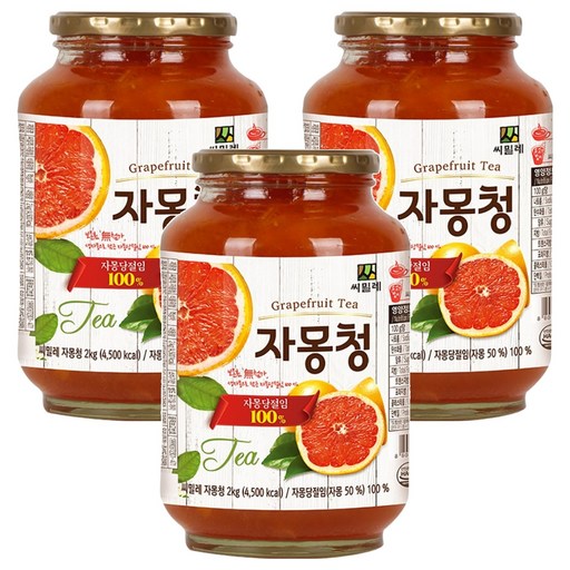 씨밀레 자몽청