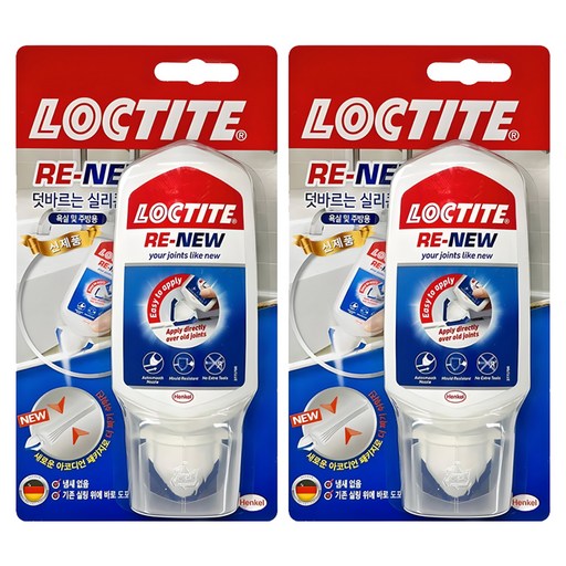 록타이트 리뉴 화이트 덧바르는 실리콘 80ml