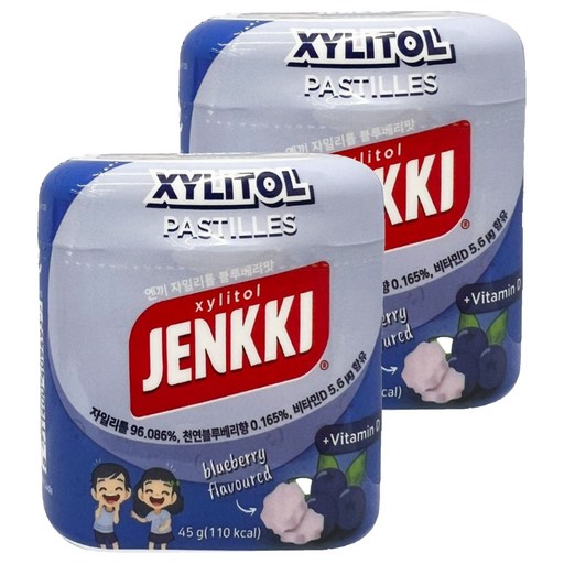 옌끼 자일리톨 블루베리맛 캔디