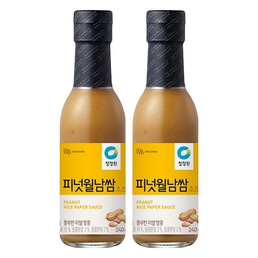 청정원 피넛월남쌈 소스