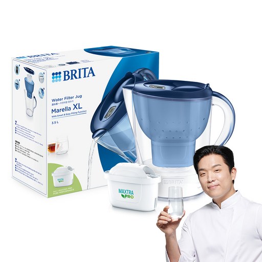 브리타 마렐라 XL 정수기 Marella XL Blue + 막스트라 프로 필터 고객직접설치