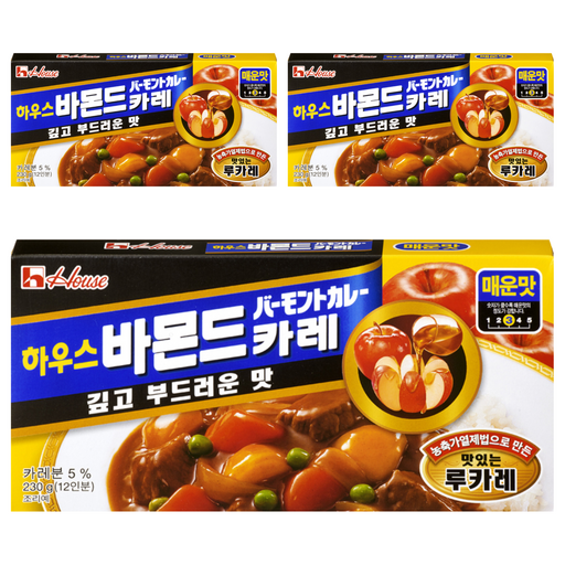 하우스식품주식회사 바몬드 분말카레 매운맛