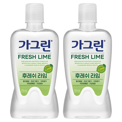 가그린 후레쉬 라임 구강청결제