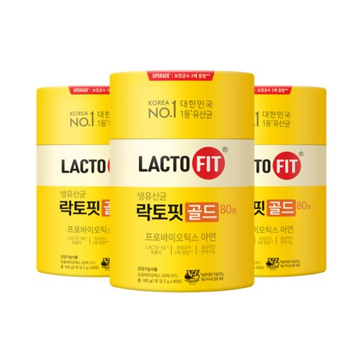 락토핏 골드 80포