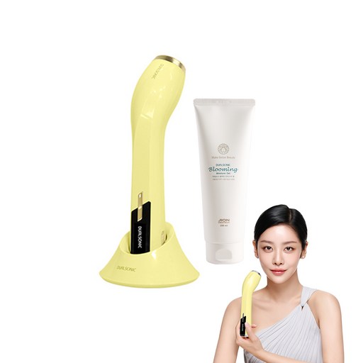 듀얼소닉 맥시멈 뷰티 디바이스 레몬샤벳+젤 1개