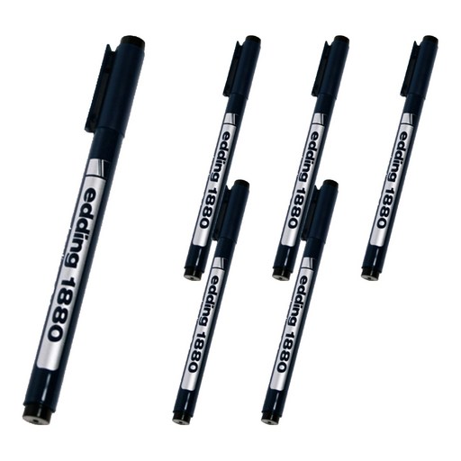 에딩e-1880 0.5mm 흑색 드로우라이너 제도용펜1