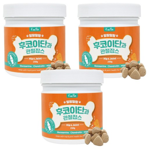 킵펫 강아지 말랑말랑 후코이단 잡스 영양제