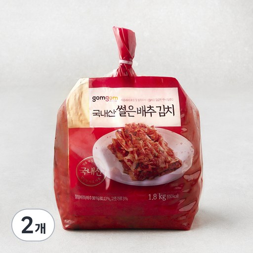 곰곰 국내산 썰은 배추 김치