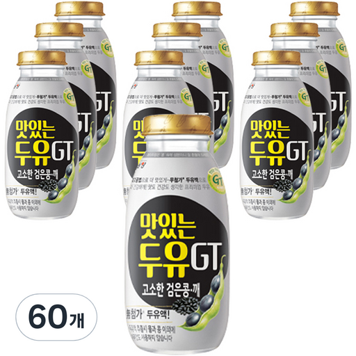 맛있는 두유 GT 검은콩 깨 200mlX10병