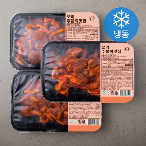 홈스쿡 오리 주물럭맛집 (냉동)