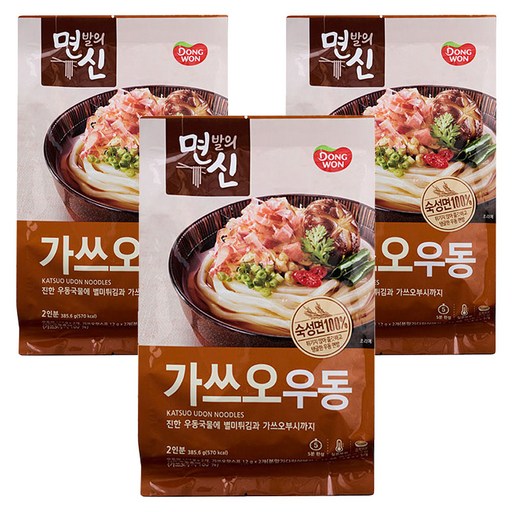 동원 면발의신 가쓰오우동