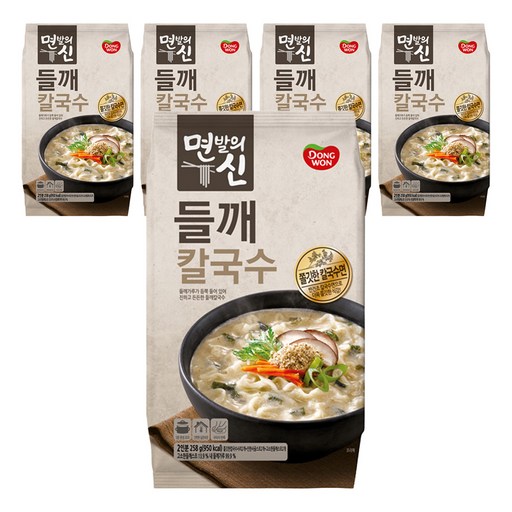 동원 면발의신 들깨칼국수 2인분