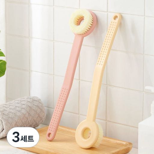 모나코올리브 커브드 밀착 바디브러시 2종 세트