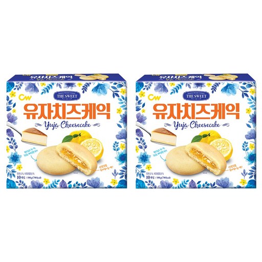청우식품 유자 치즈케익