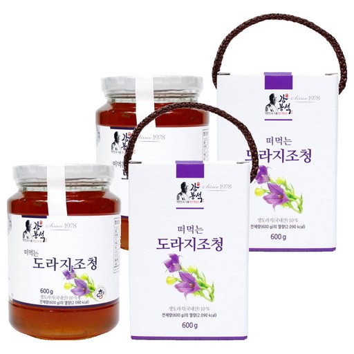 강봉석 명인도라지조청