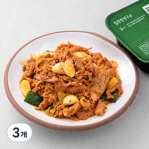 집반찬연구소 한돈 대파 제육볶음 간편식
