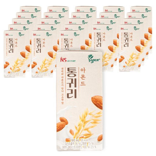 네이처세븐 통귀리 아몬드 두유