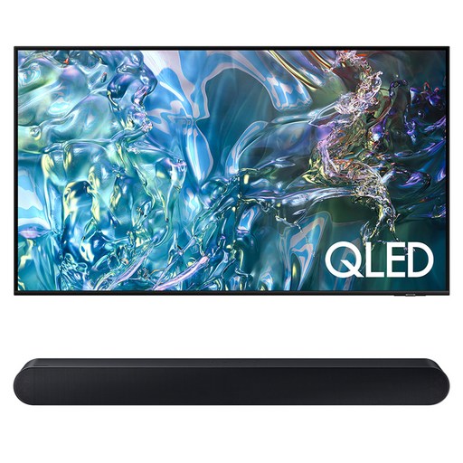 삼성전자 4K UHD QLED 스마트 TV + 사운드바 세트