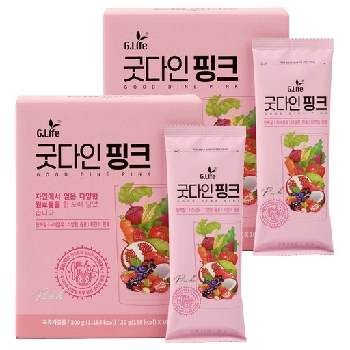 지라이프 굿다인 핑크 곡류가공품 10p