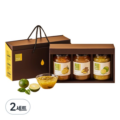 올가홀푸드 액상차 3종 혼합 선물 세트
