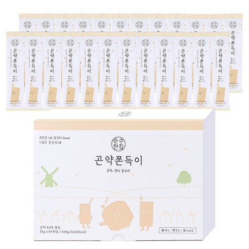 순수한집 곤약 쫀득이 24개입