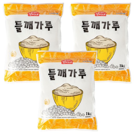 우영식품 아따꼬씨네 들깨가루