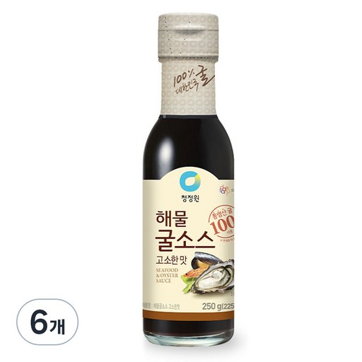 청정원 해물굴소스 고소한맛