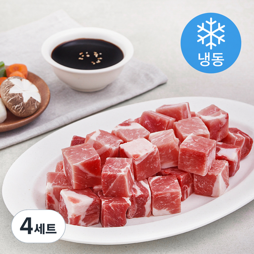 오롯찬 한돈 갈비 찜용 800g + 소스 150g 세트 (냉동)
