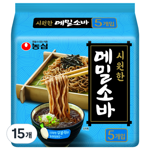 농심 메밀소바