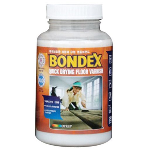 본덱스 퀵드라잉 PU 바니쉬 원목 마감재 유광 250ml