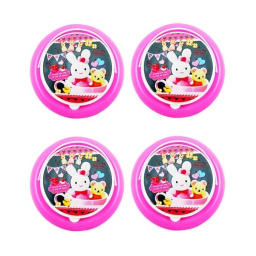 영아트 브러쉬클리너 미술용물통 여아용 4p