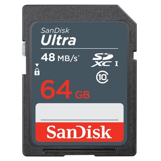 샌디스크 울트라 SDXC 48MB/s SD메모리카드, 64GB