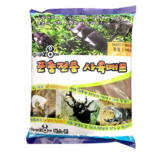 벅스존 곤충 사육매트 6.5L
