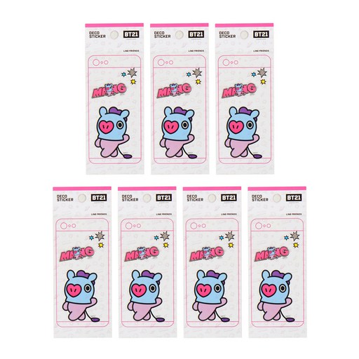 라인프렌즈 BT21 모바일 데코 스티커 2탄