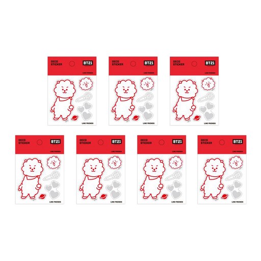 라인프렌즈 BT21 데코 스티커
