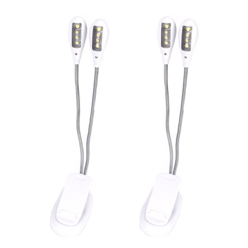 북라이트 2 Head 8 LED 조명 2p