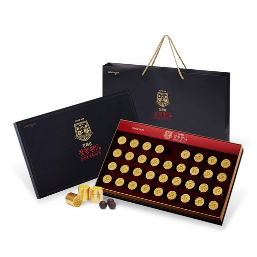 웅진 장쾌삼 침향환 17 3.75g x 35p + 쇼핑백