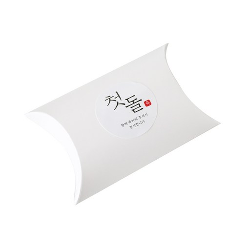 반달상자 + 첫돌스티커 한글2 세트