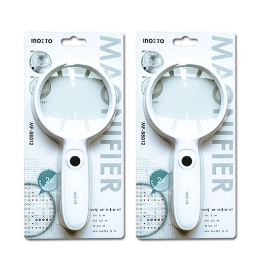 이노트 2배율 LED돋보기 90mm MF-88012