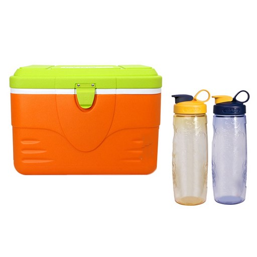 KOMAX 아이스박스 50L + 휴대물병 600ml x 2종 세트