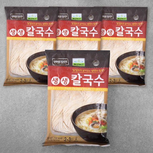 칠갑농산 생생칼국수 4개입