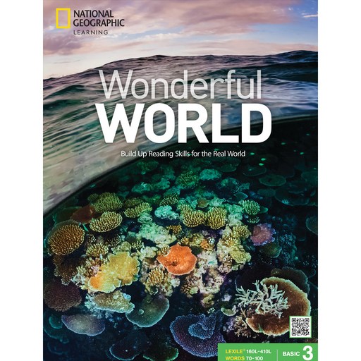 Wonderful WORLD BASIC 3 SB with App QR:Student Book with App QR, Word Note, Workbook