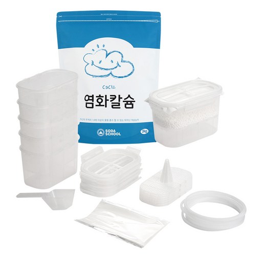 소다스쿨 염화칼슘 + DIY 리필용기 5p 세트 본품