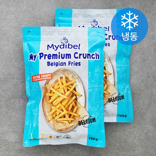 마이프로즌 마이디벨 마이 프리미엄 크런치 벨지안 프라이 (냉동)