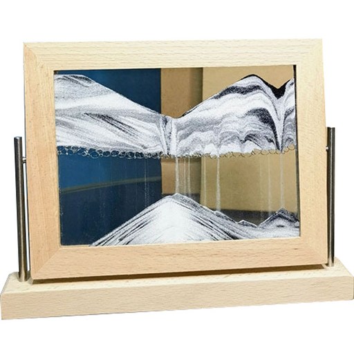 참리빙 모래멍 우드액자 19.5 x 25 cm